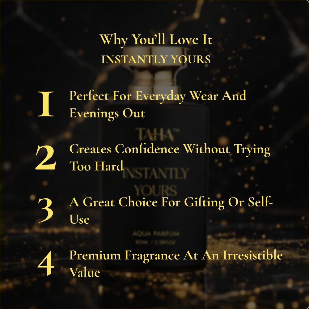 TAHA PERFUMERS INSTANTLY YOURS- 60ML