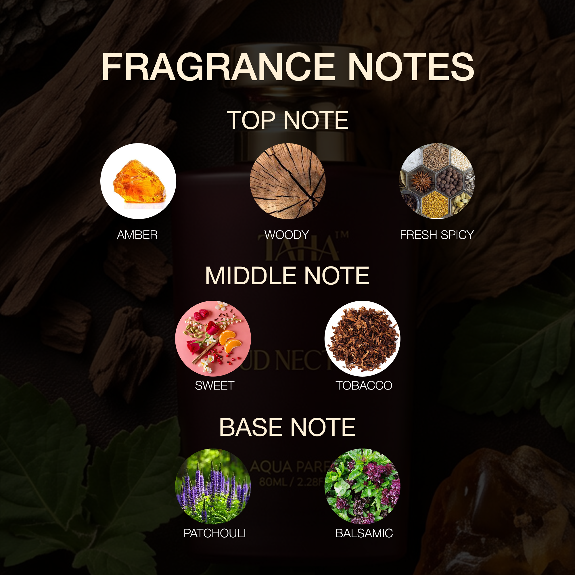 TAHA PERFUMERS OUD NECTOR -60ML
