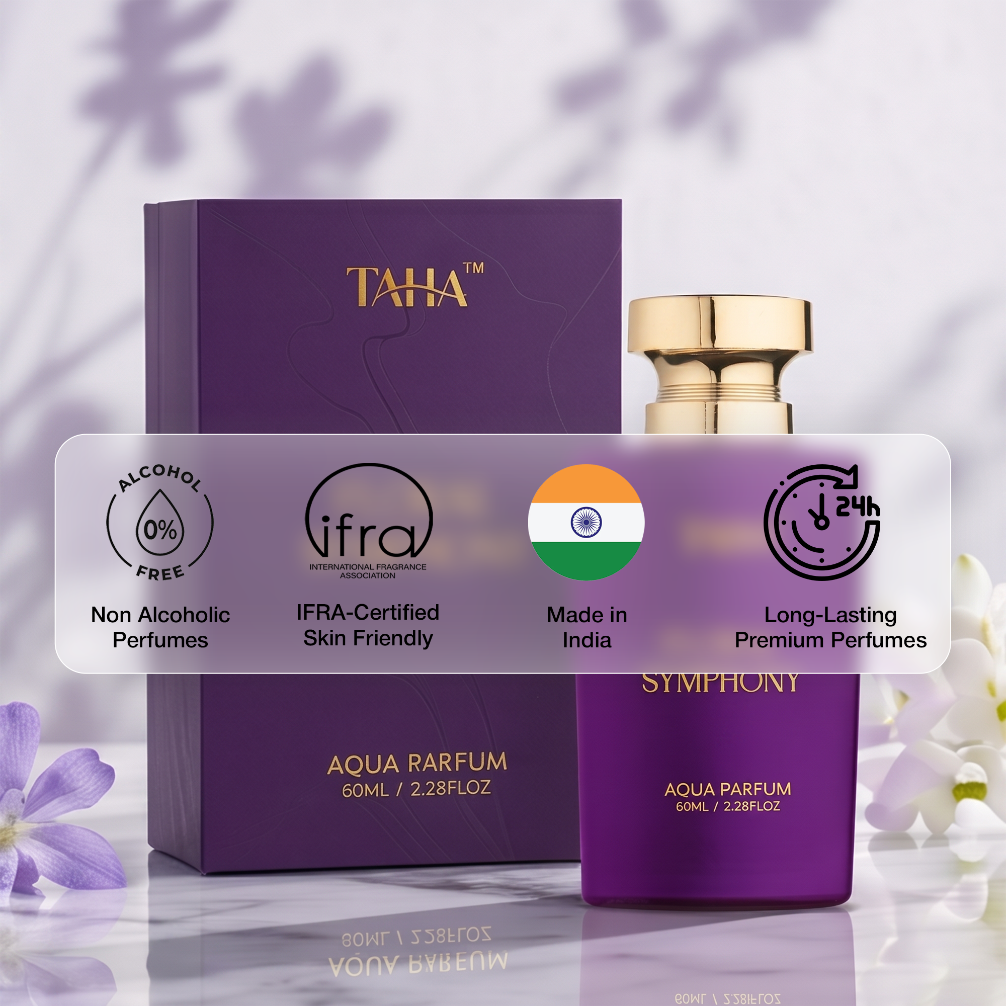 TAHA PERFUMERS FLORAL SYMPHONY- 60ML