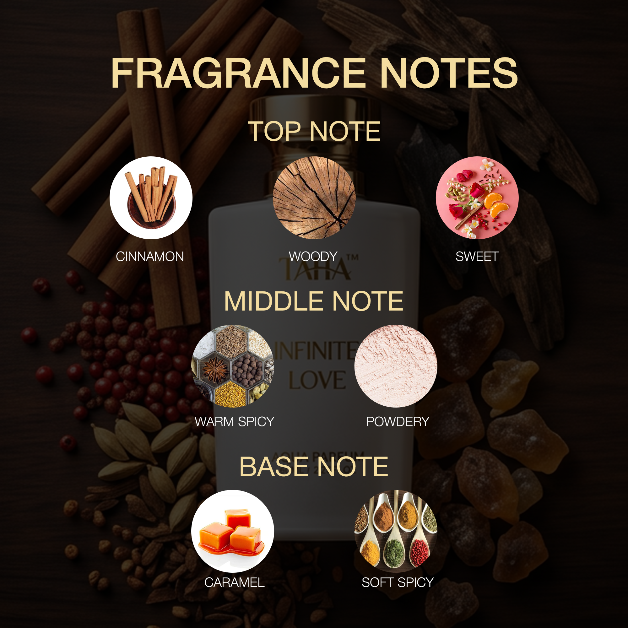TAHA PERFUMERS INFINITE LOVE- 60ML