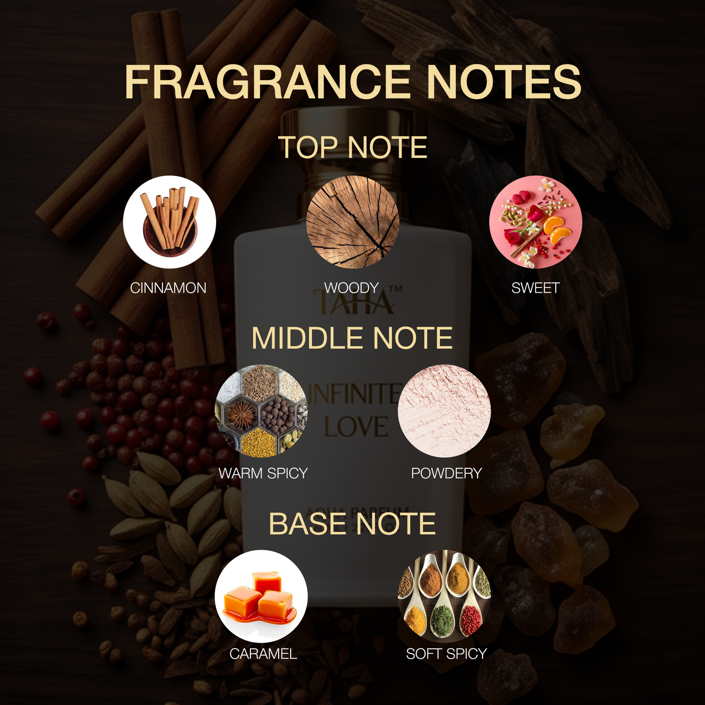 TAHA PERFUMERS INFINITE LOVE- 60ML
