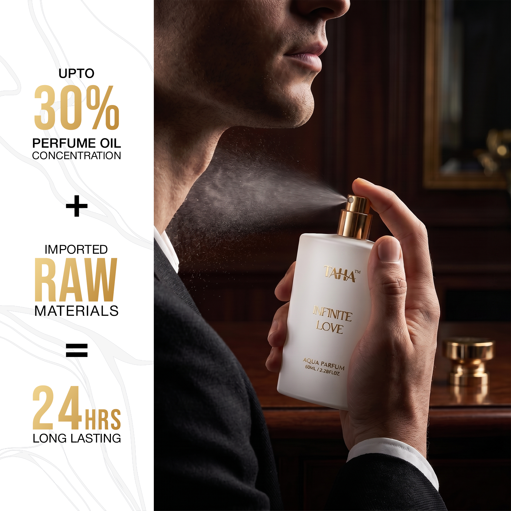 TAHA PERFUMERS INFINITE LOVE- 60ML