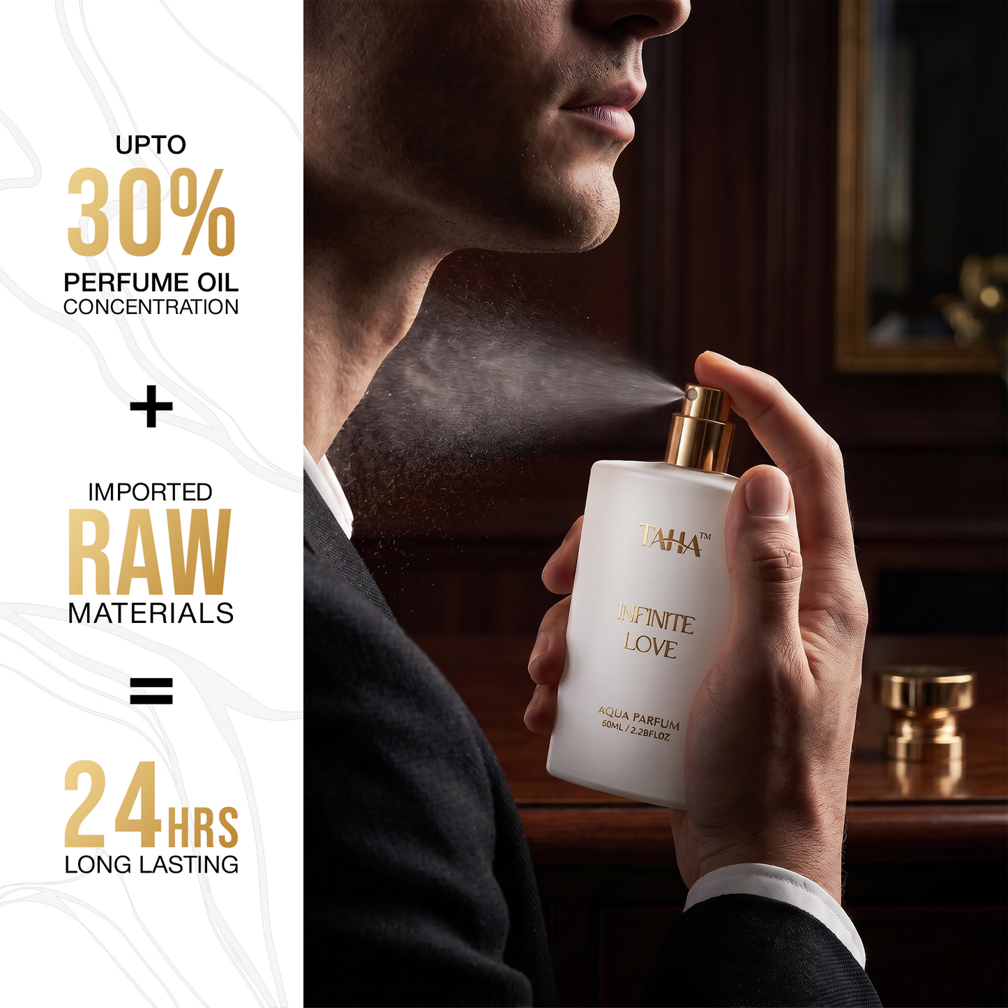 TAHA PERFUMERS INFINITE LOVE- 60ML