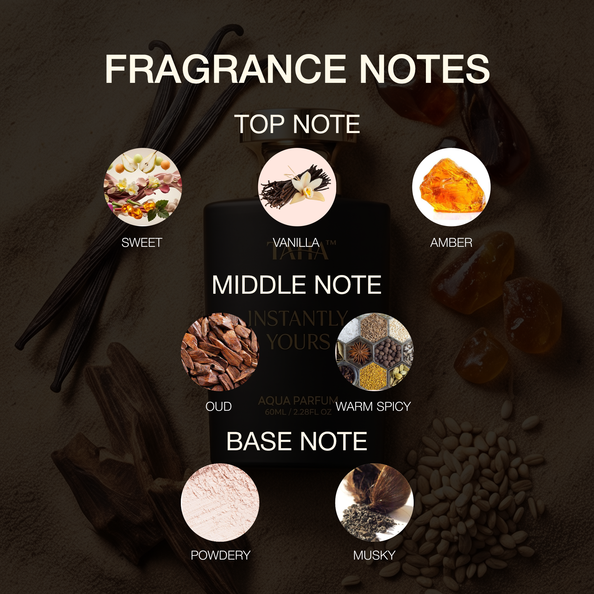 TAHA PERFUMERS INSTANTLY YOURS- 60ML