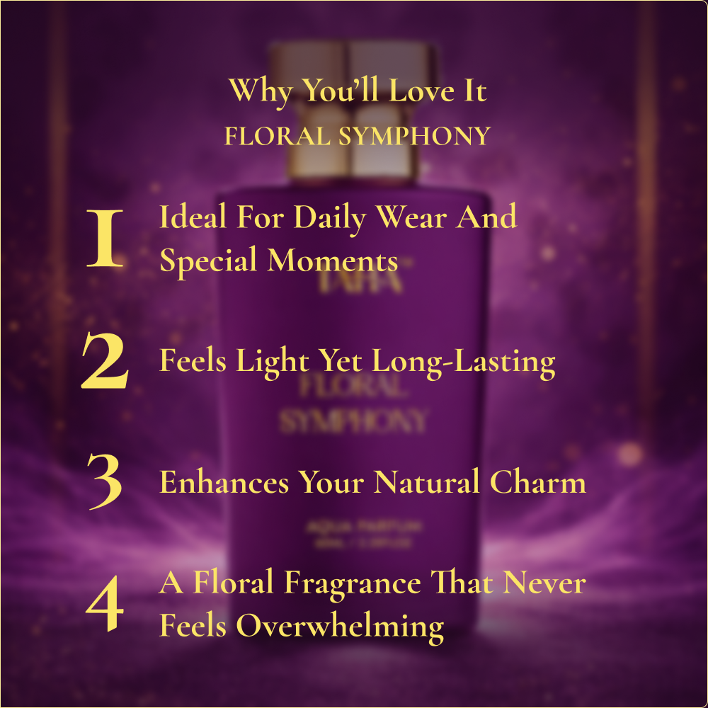 TAHA PERFUMERS FLORAL SYMPHONY- 60ML