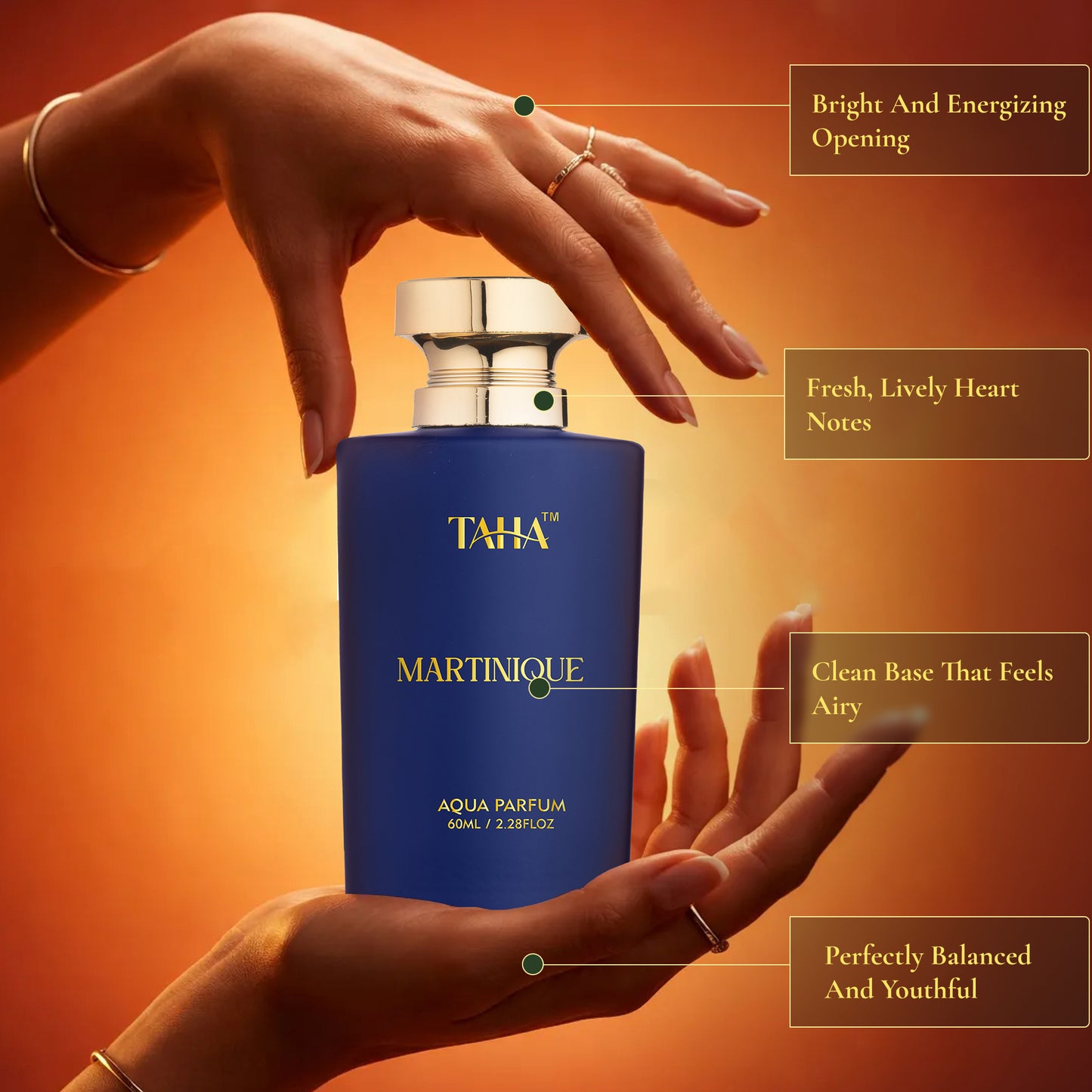 TAHA PERFUMERS MARTINIQUE- 60ML