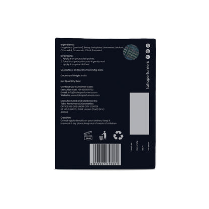 TAHA PERFUMERS MUSK AMANI- 6ML